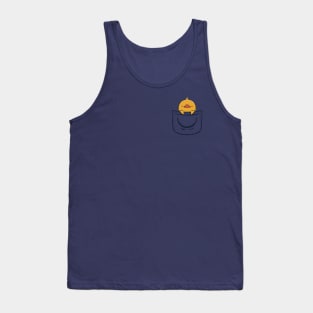 Sleepy Duck Pocket by Tobe Fonseca Tank Top